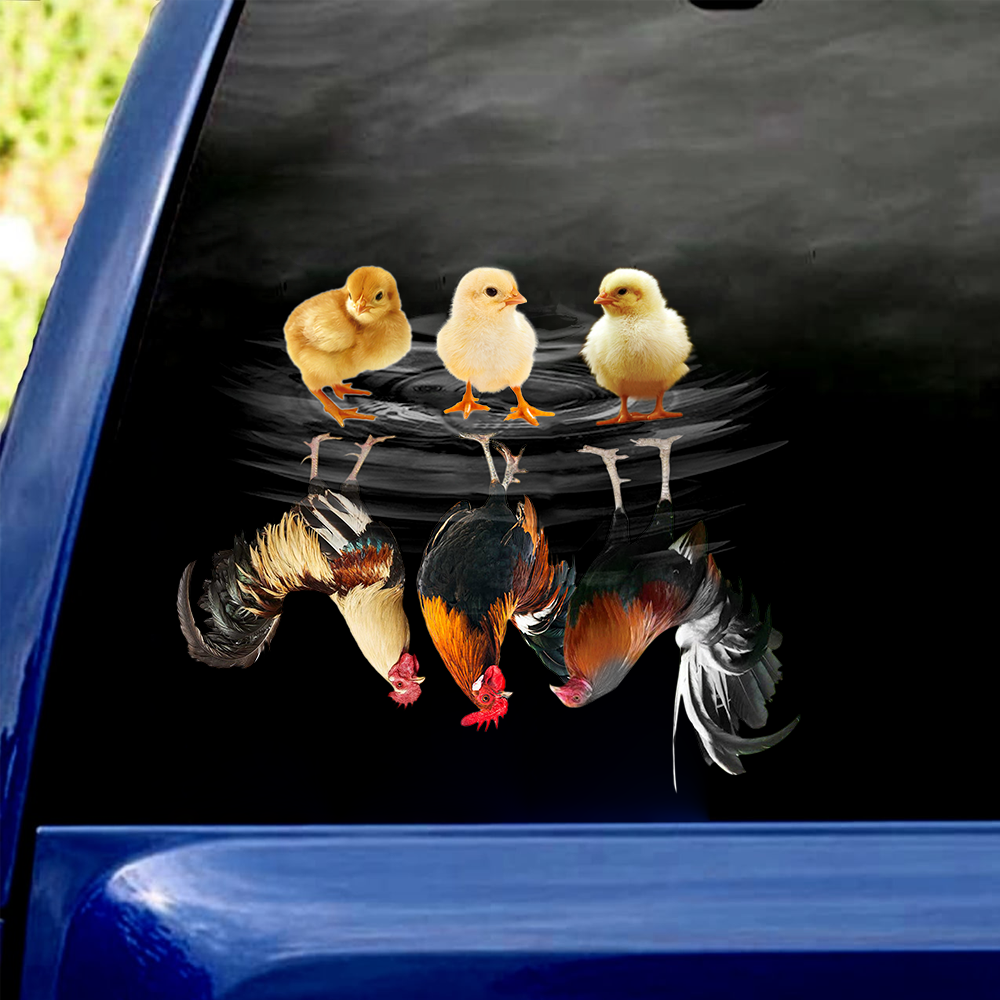 CHICKEN CRACK STICKER POULTRY LOVER 1
