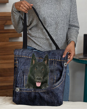 Groenendael-Dark Denim-Cloth Tote Bag