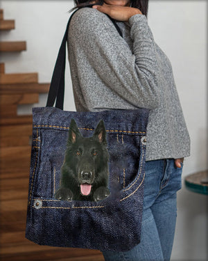 Groenendael-Dark Denim-Cloth Tote Bag