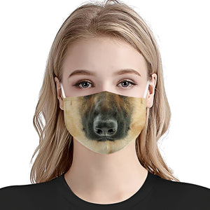 German Shepherd Face EZ01 Face Mask