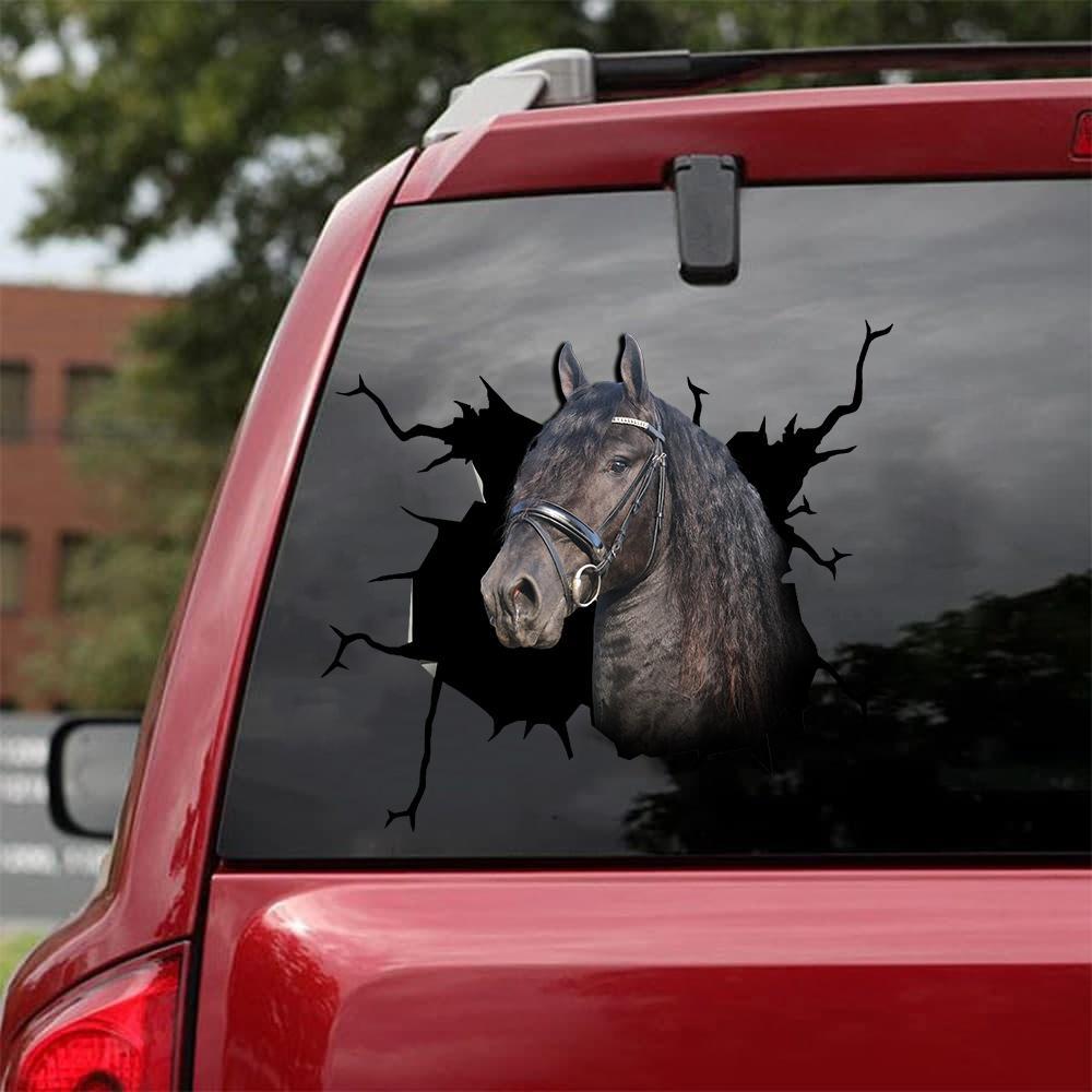 Horse Crack Car Sticker Cattle Lover (10)