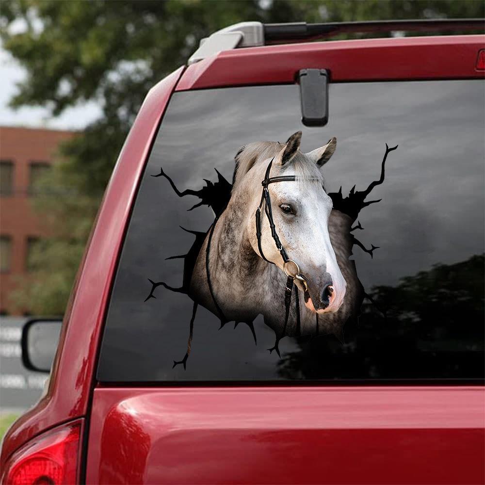 ANDALUSIAN HORSE CRACK STICKER CATTLE LOVER