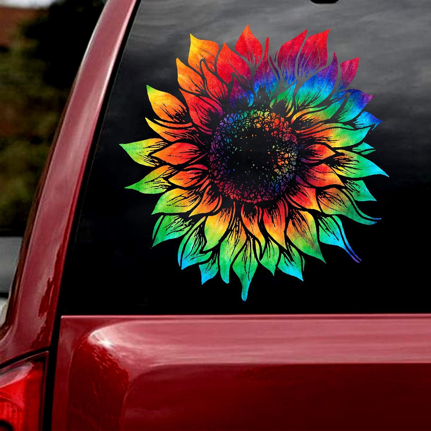 SUNFLOWER CAR STICKER