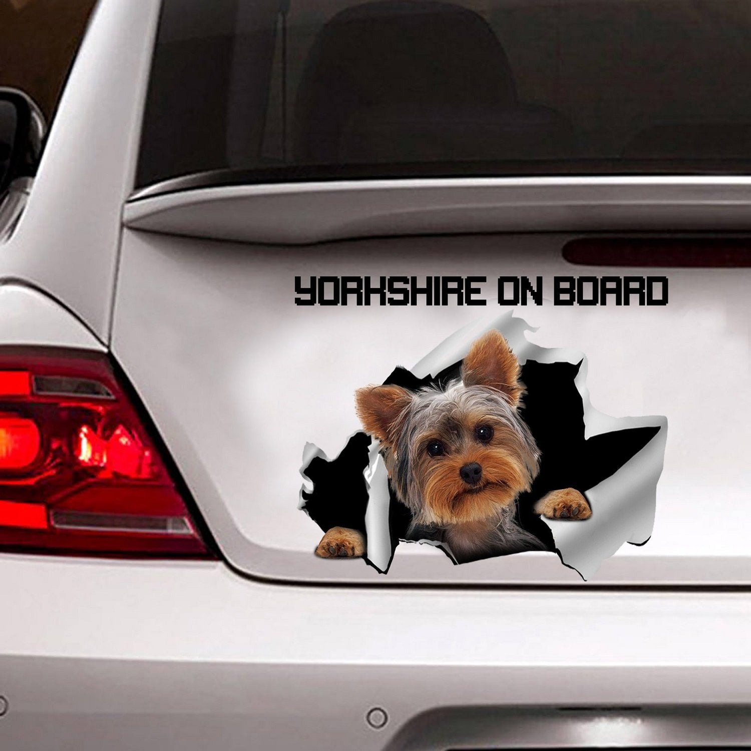 Yorkshire On Board Sticker