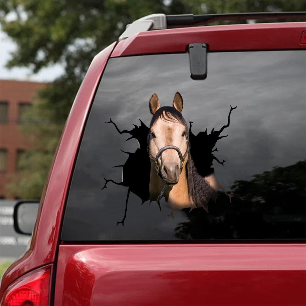 Horse Crack Car Sticker Cattle Lover (28)