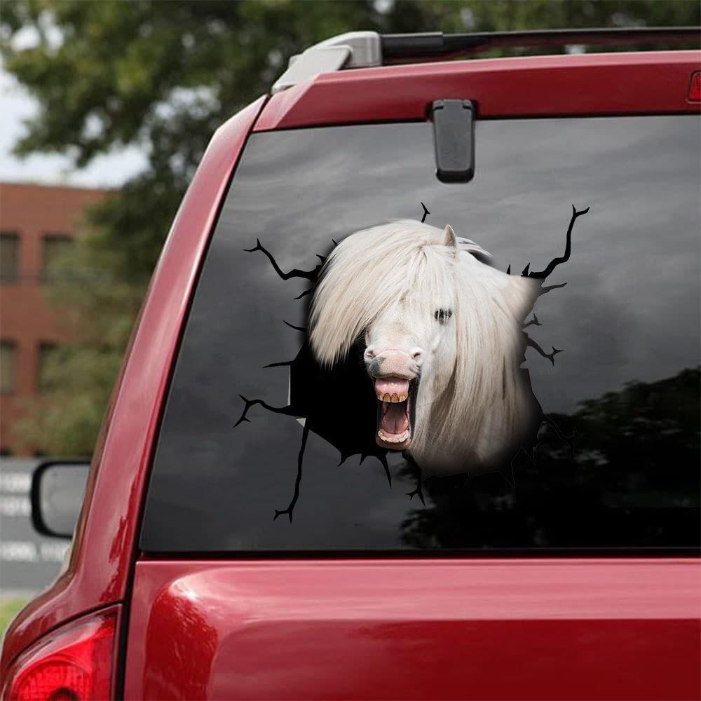 PONY HORSE CRACK STICKER CATTLE LOVER 2