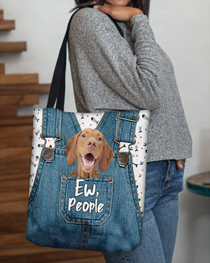 ln Vizsla-EW people-Cloth Tote Bag