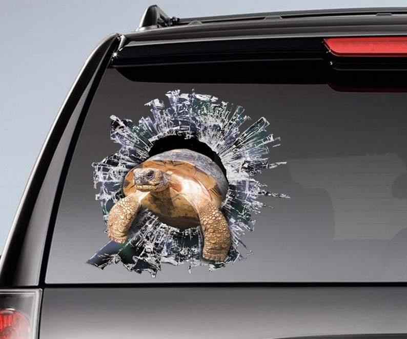 Giant Tortoise BMA770 car sticker