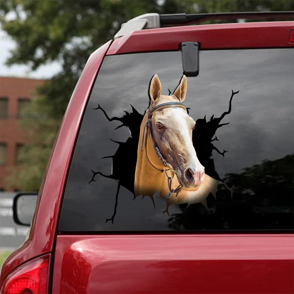 THOROUGHBRED HORSE CRACK STICKER CATTLE LOVER 1