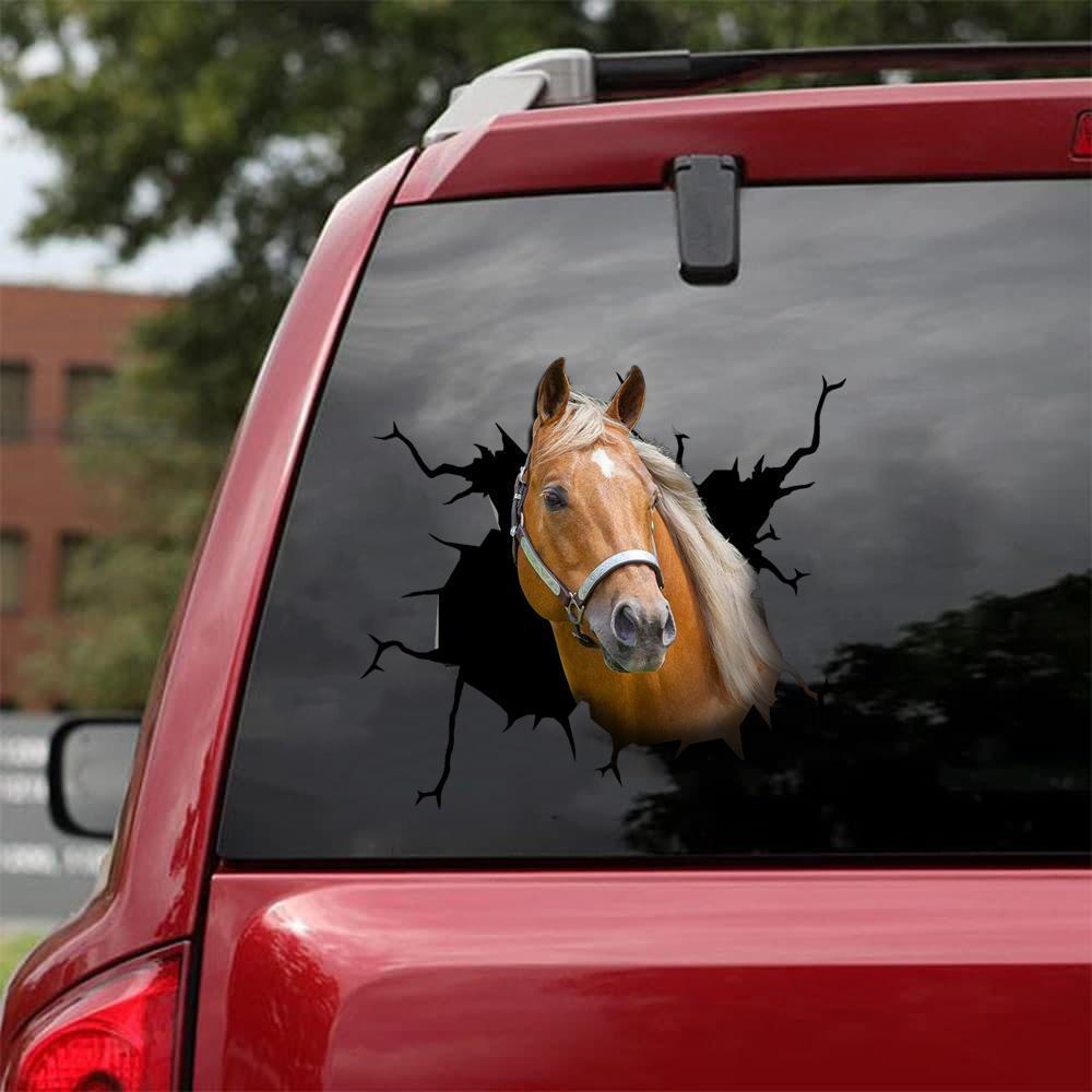 Horse Crack Car Sticker Cattle Lover (27)