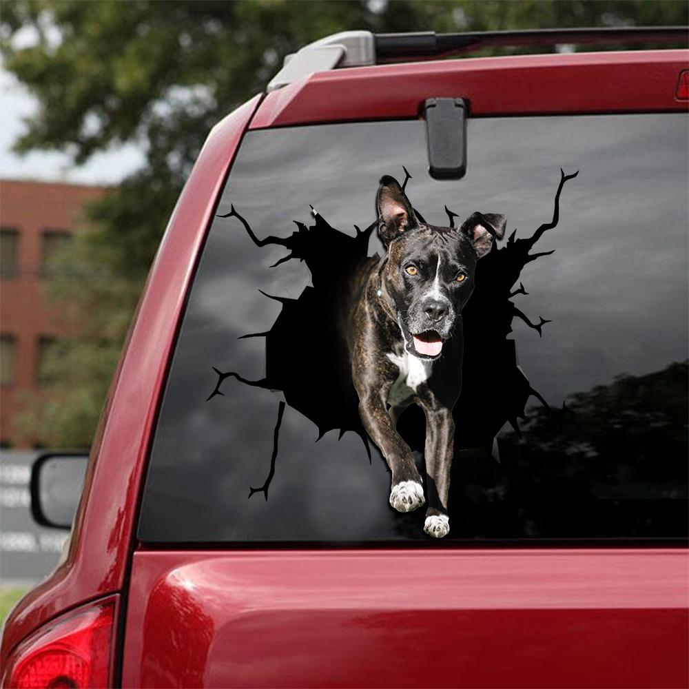 Cane Corso Crack Car Sticker, Toilet Sticker, Fridge Sticker 9