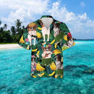 Papillon Summer Leaves Hawaiian Shirt 2