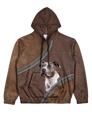 pitbull 4-Never Walk Alone Hoodie