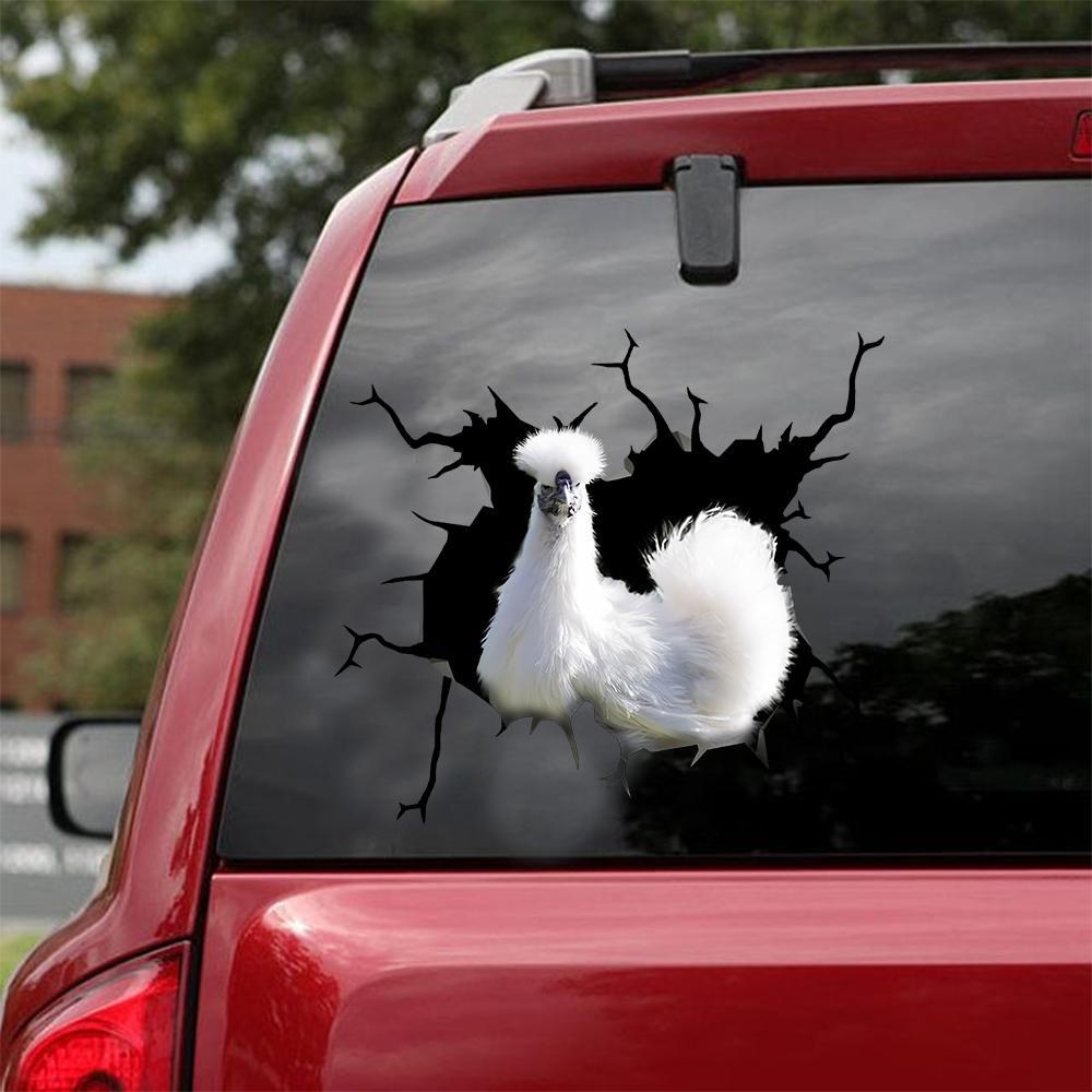 CHICKEN CRACK STICKER POULTRY LOVER 7