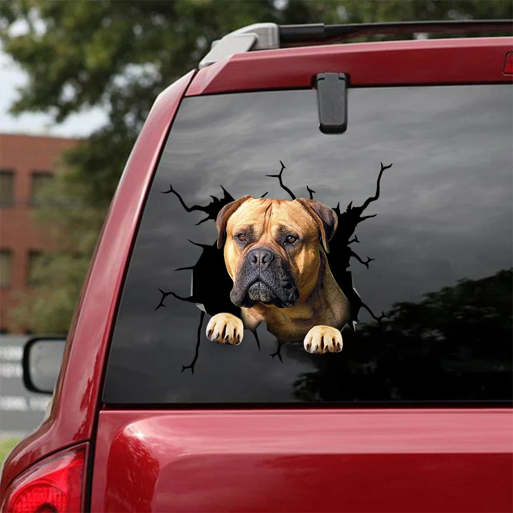 ES06 BullMastiff Car Stickers