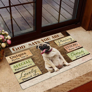 Pug3 God Says You Are Doormat