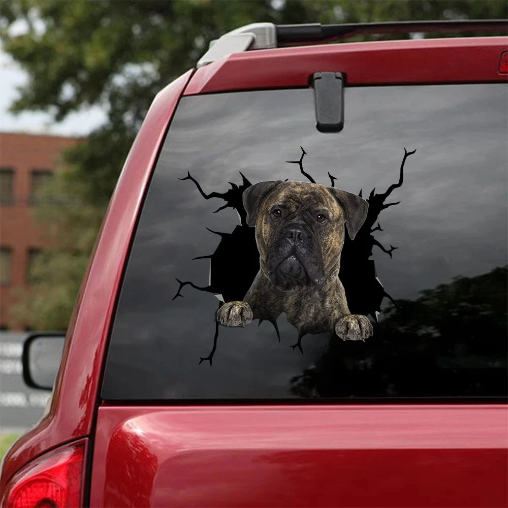 ES08 BullMastiff Car Stickers