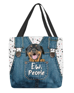 Rottweiler-EW people-Cloth Tote Bag