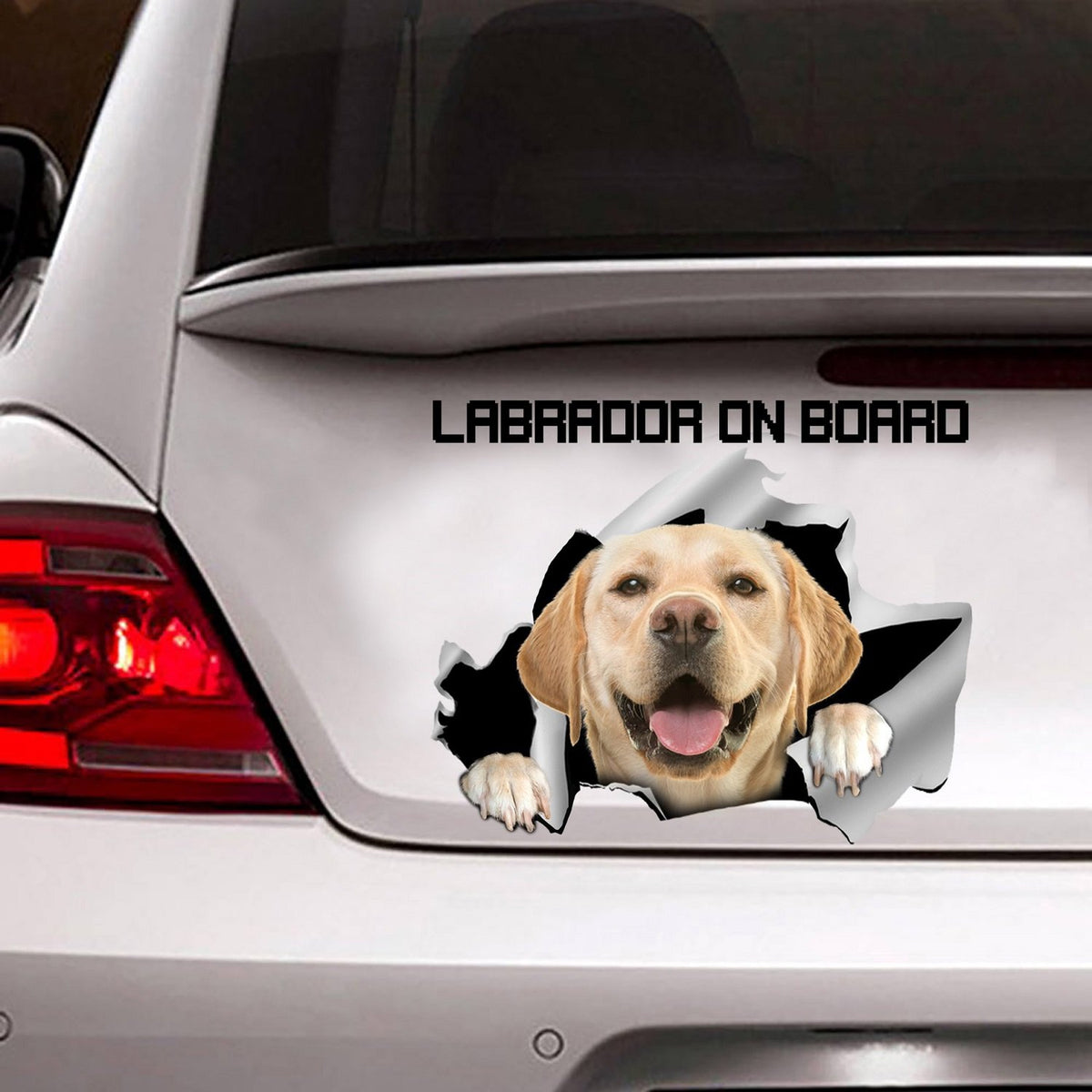 Labrador On Board Sticker – Bugybox