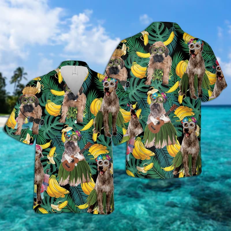 Solf Coated Wheaten Leaves Hawaiian Shirt 2