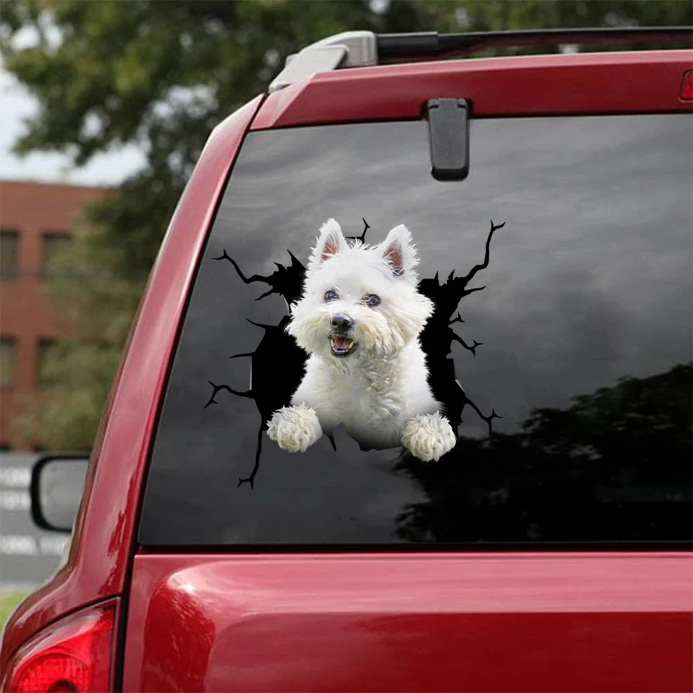 Yorkshire Terrier Car Sticker Lover 8
