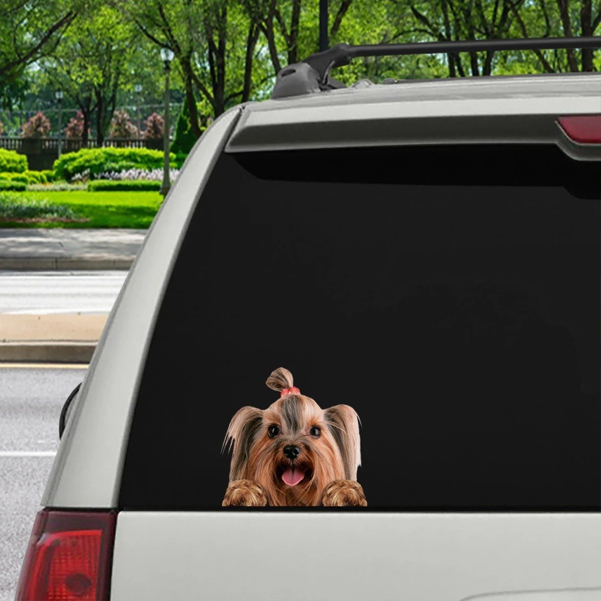 Can You See Me Now  Yorkshire Terrier  Sticker V4