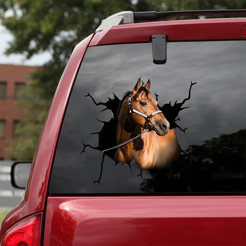 Horse Crack Car Sticker Cattle Lover (23)