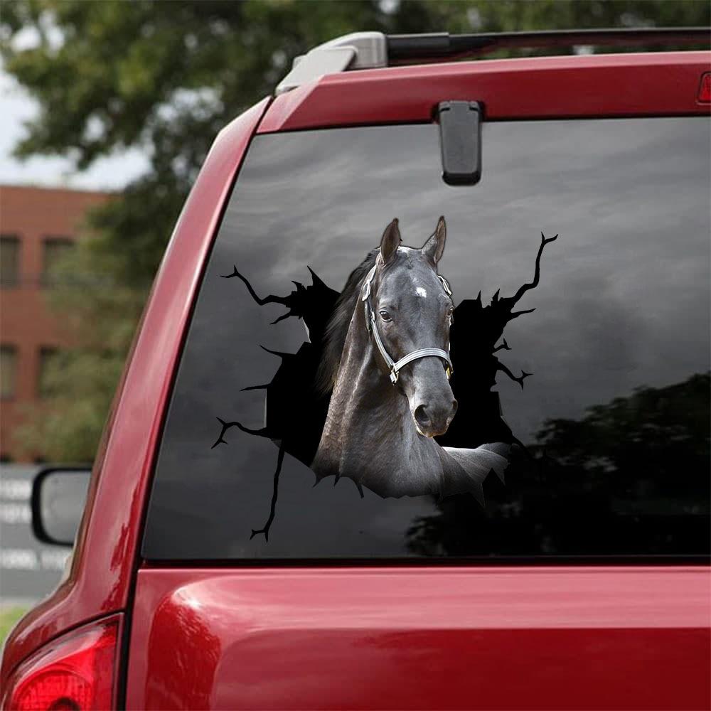 Horse Crack Car Sticker Cattle Lover (13)