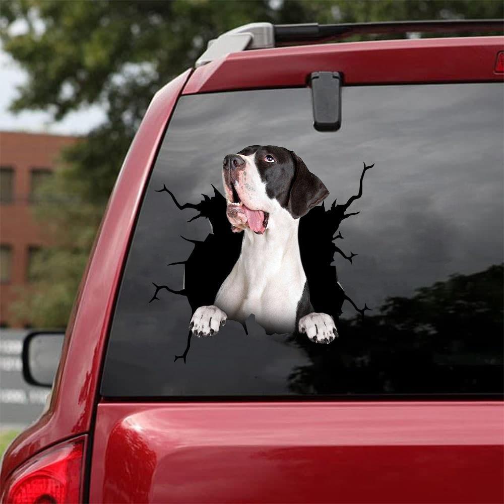 Great Dane Crack Sticker Dogs Lover 13