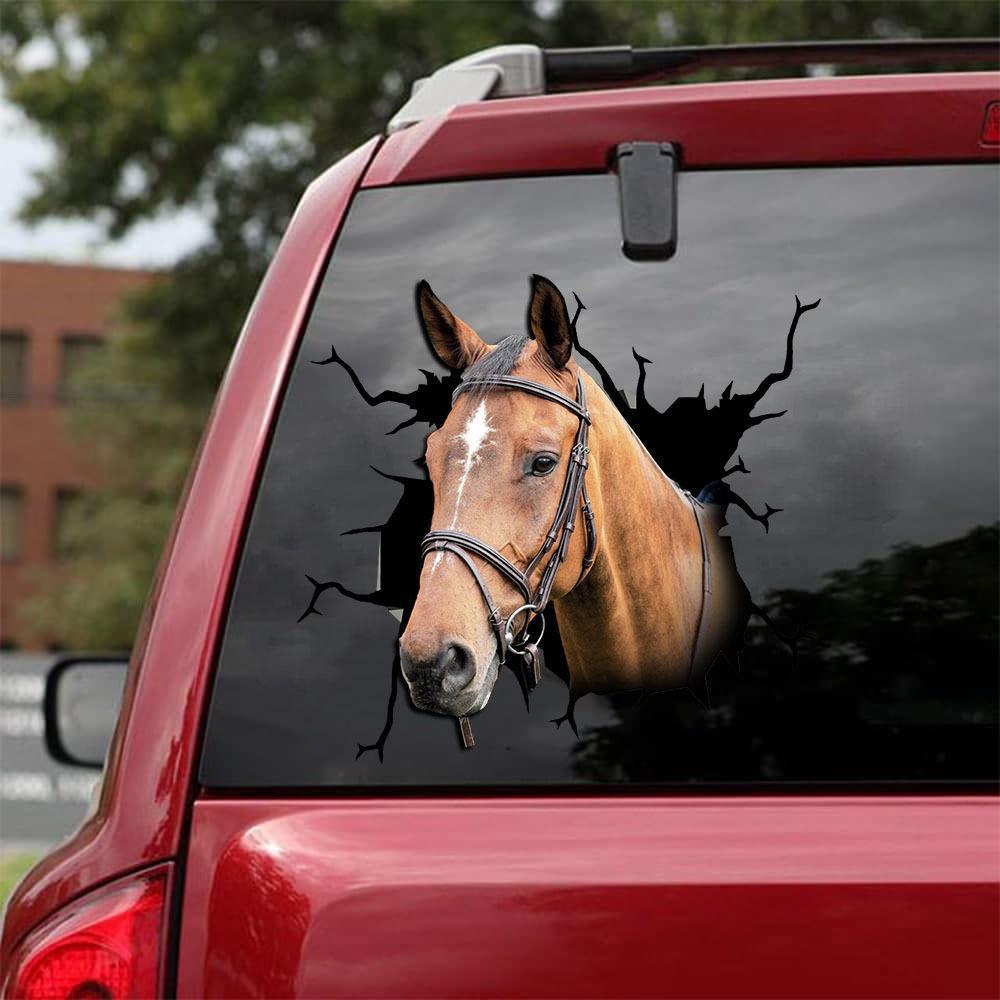 Horse Crack Car Sticker Cattle Lover (48)